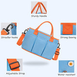 Diaper Bag Tote-Diaper Baby Bags,Waterproof Large Mommy Bag Maternity Bag For Hospital And Weekender Travel