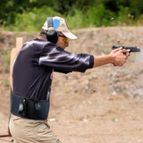 1Pc Belly Band Gun Holster Adjustable Waist Carry Tactical Pistol Pouch Breathable Neoprene Gun Belt Bag